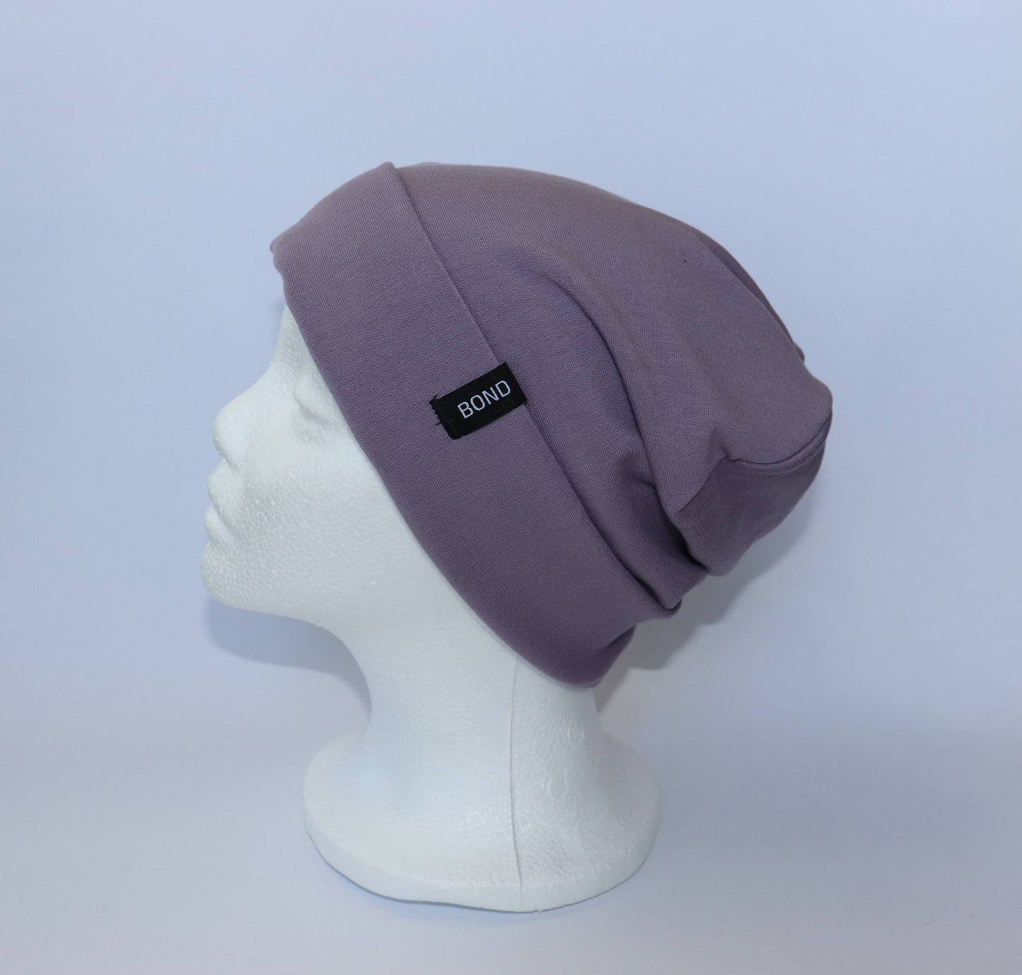 Lavender Beanie - Bamboo Jersey