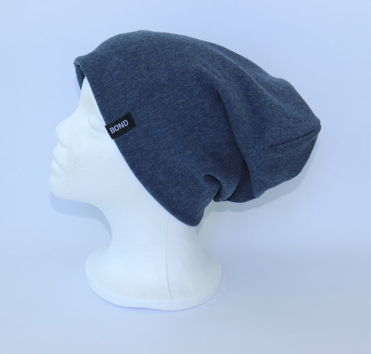 Heather Navy - Bamboo Fleece