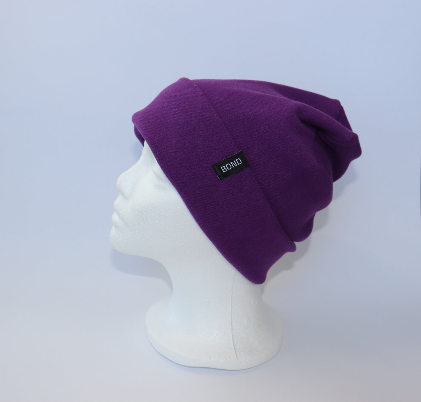 Grape Beanie - Bamboo Fleece