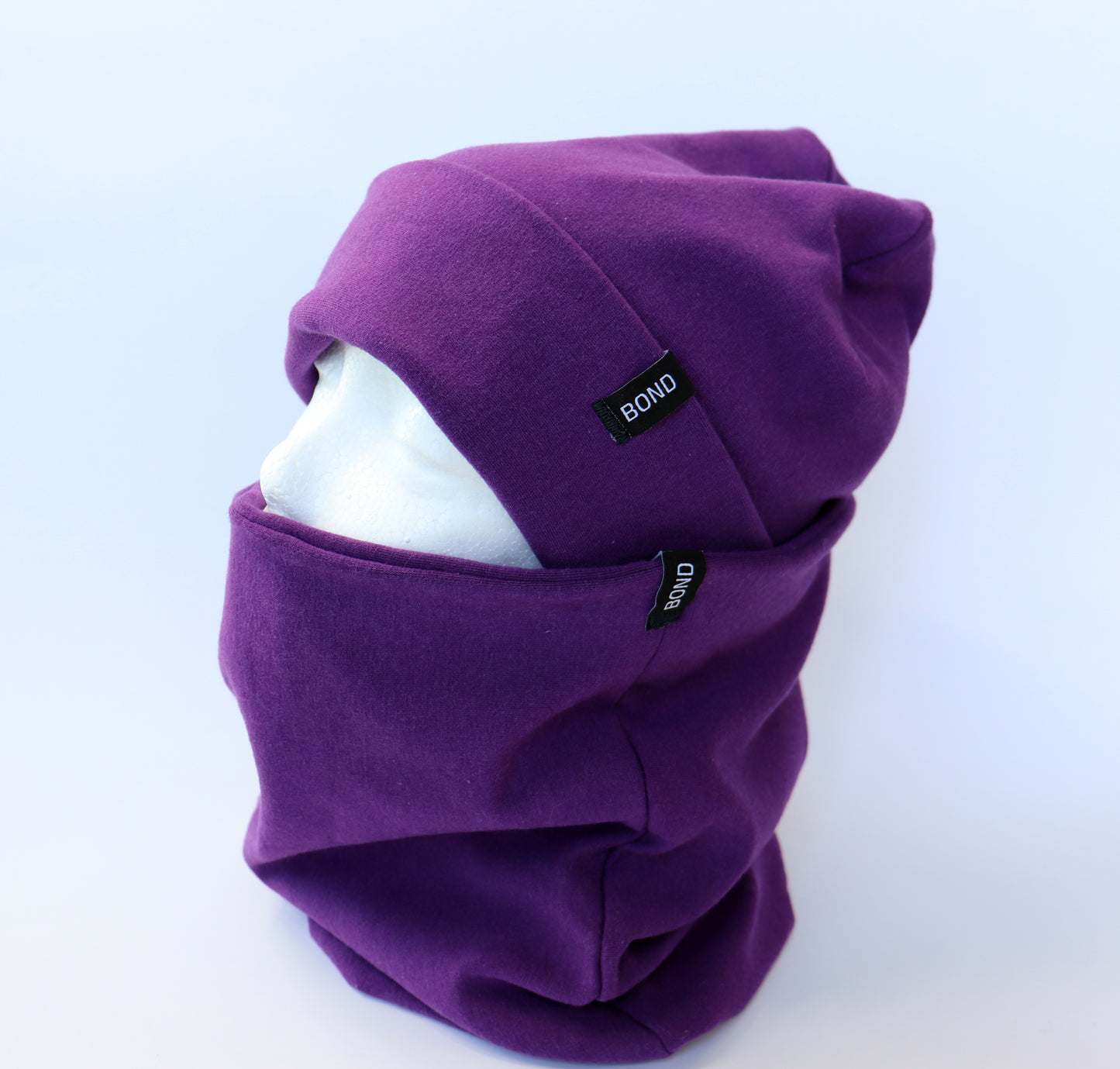 Grape Beanie - Bamboo Fleece