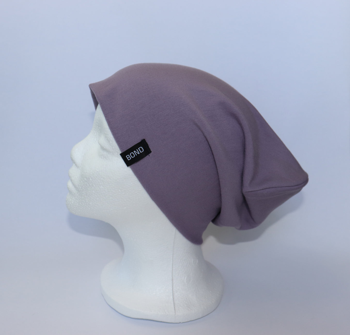 Lavender Beanie - Bamboo Jersey