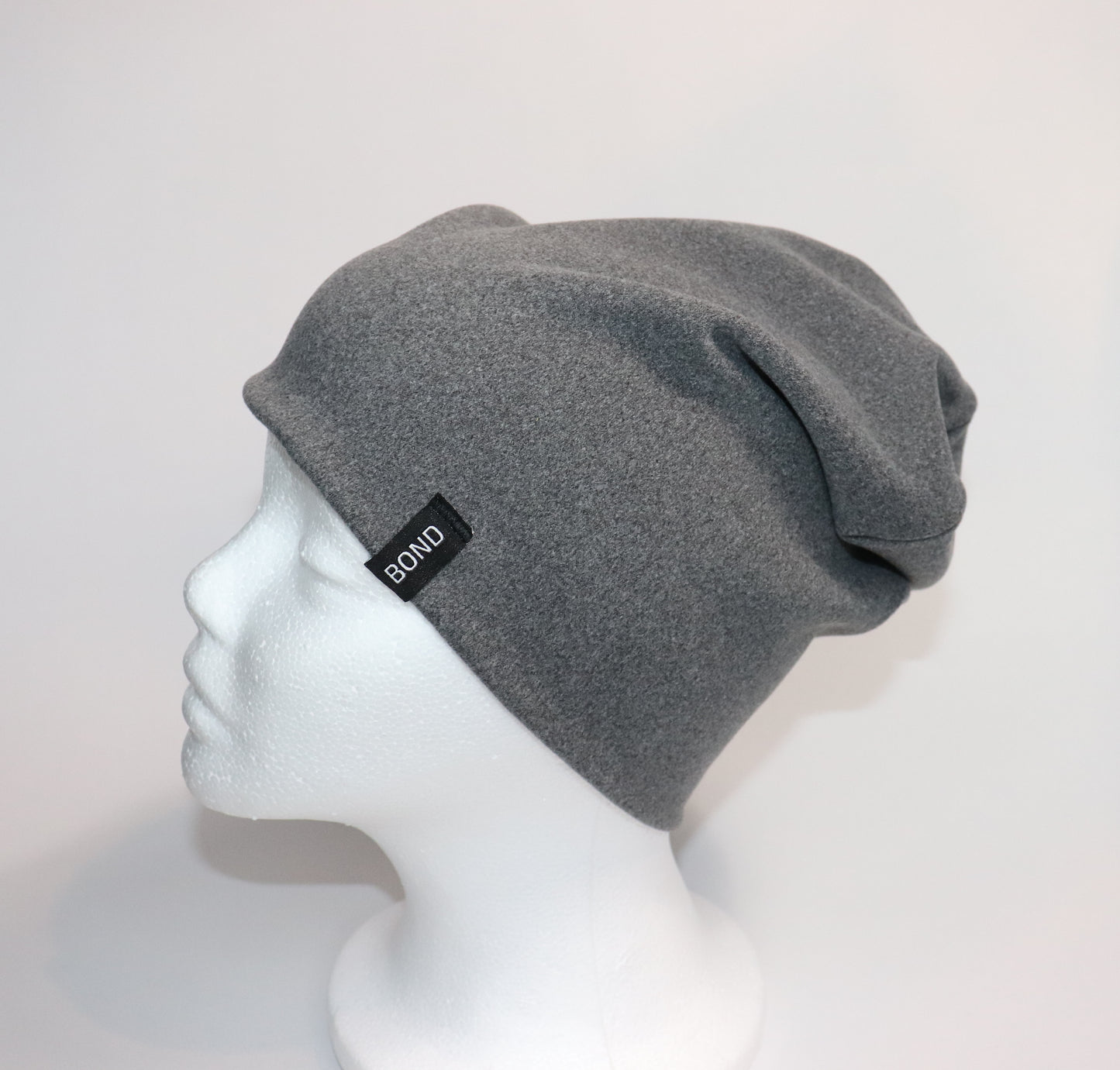 Grey Beanie - Soft knit