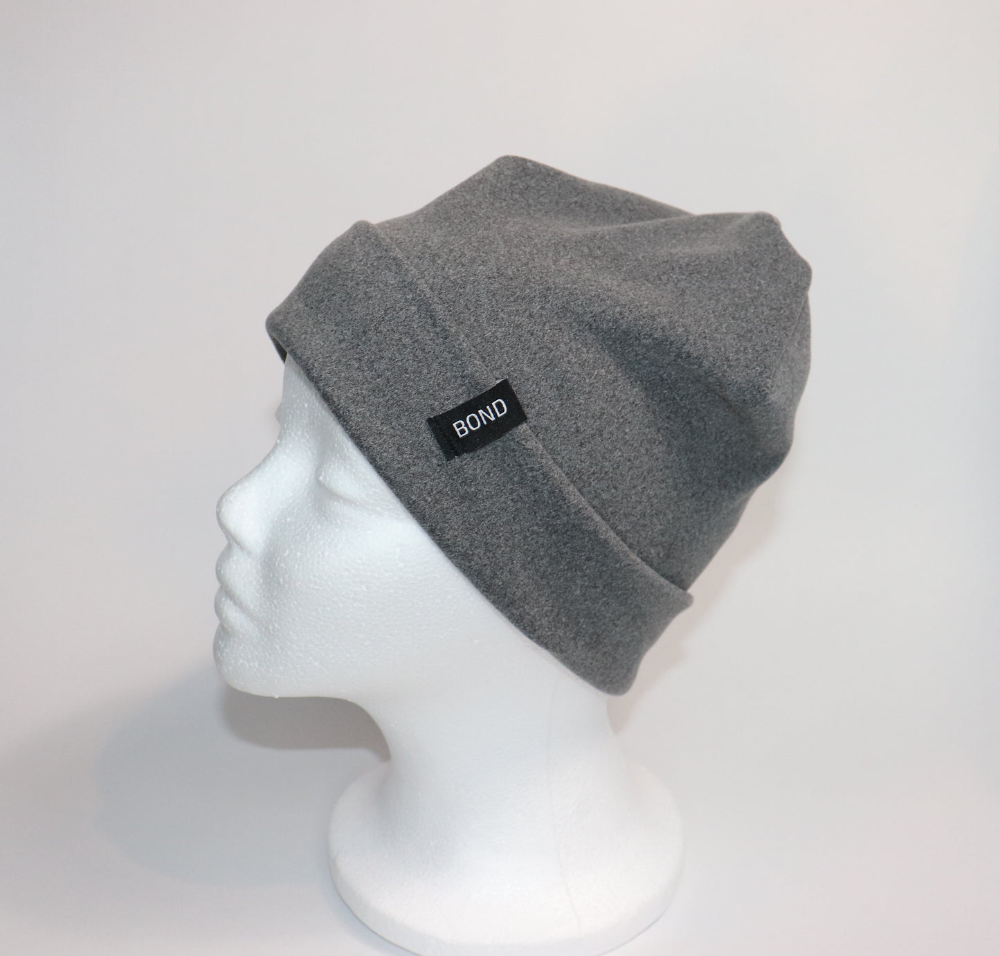 Grey Beanie - Soft knit