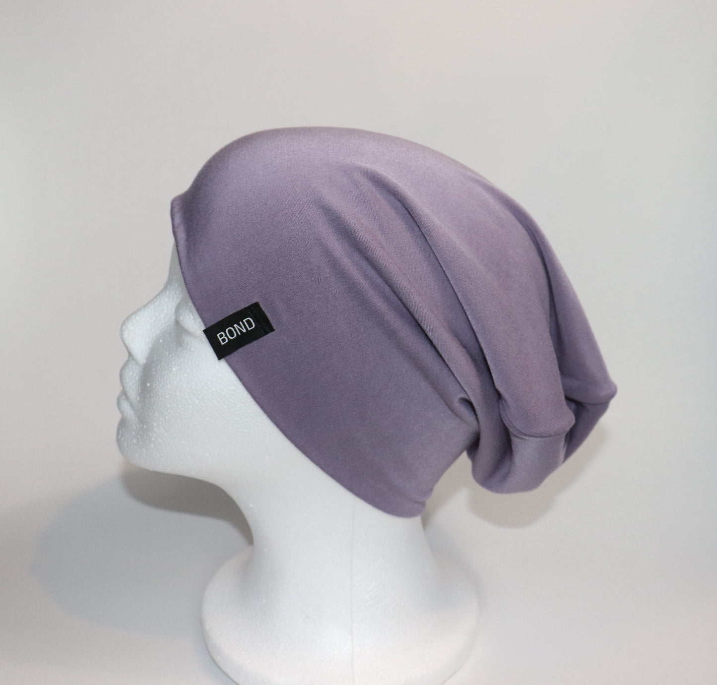 Lavender Beanie - Bamboo Jersey