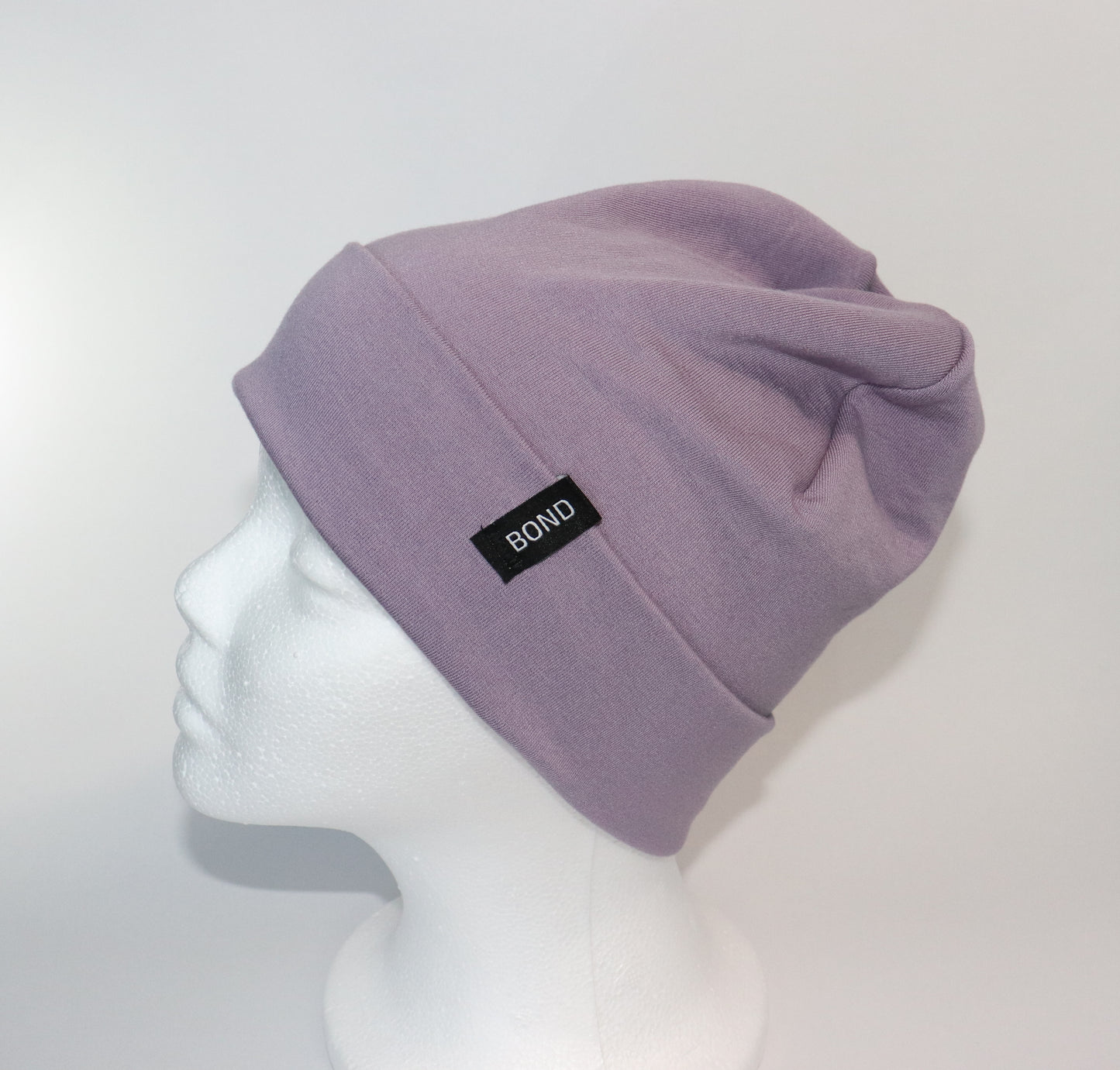 Purple Beanie - Bamboo Knit